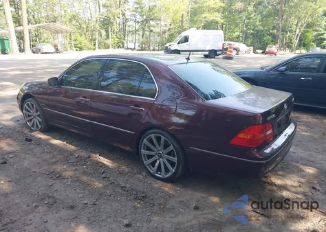 2002 Lexus Ls 430 from USA, damaged, VIN JTHBN30F020054903